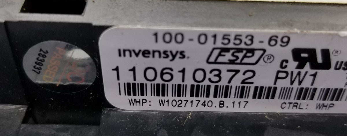 OEM Replacement for Whirlpool Oven Control Board W10271740