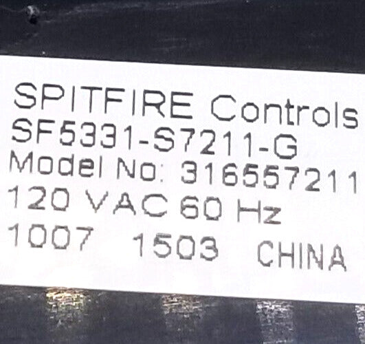 OEM  Replacement for Frigidaire Range Control 316557211