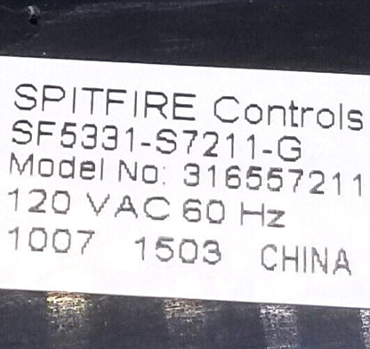 OEM  Replacement for Frigidaire Range Control 316557211
