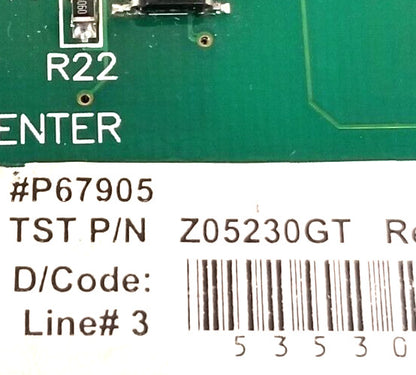 OEM Replacement for Jenn-Air Oven 30" Touch Panel P67905