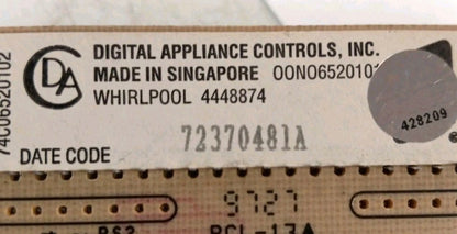 OEM  Replacement for Whirlpool Oven Display Control 4448874