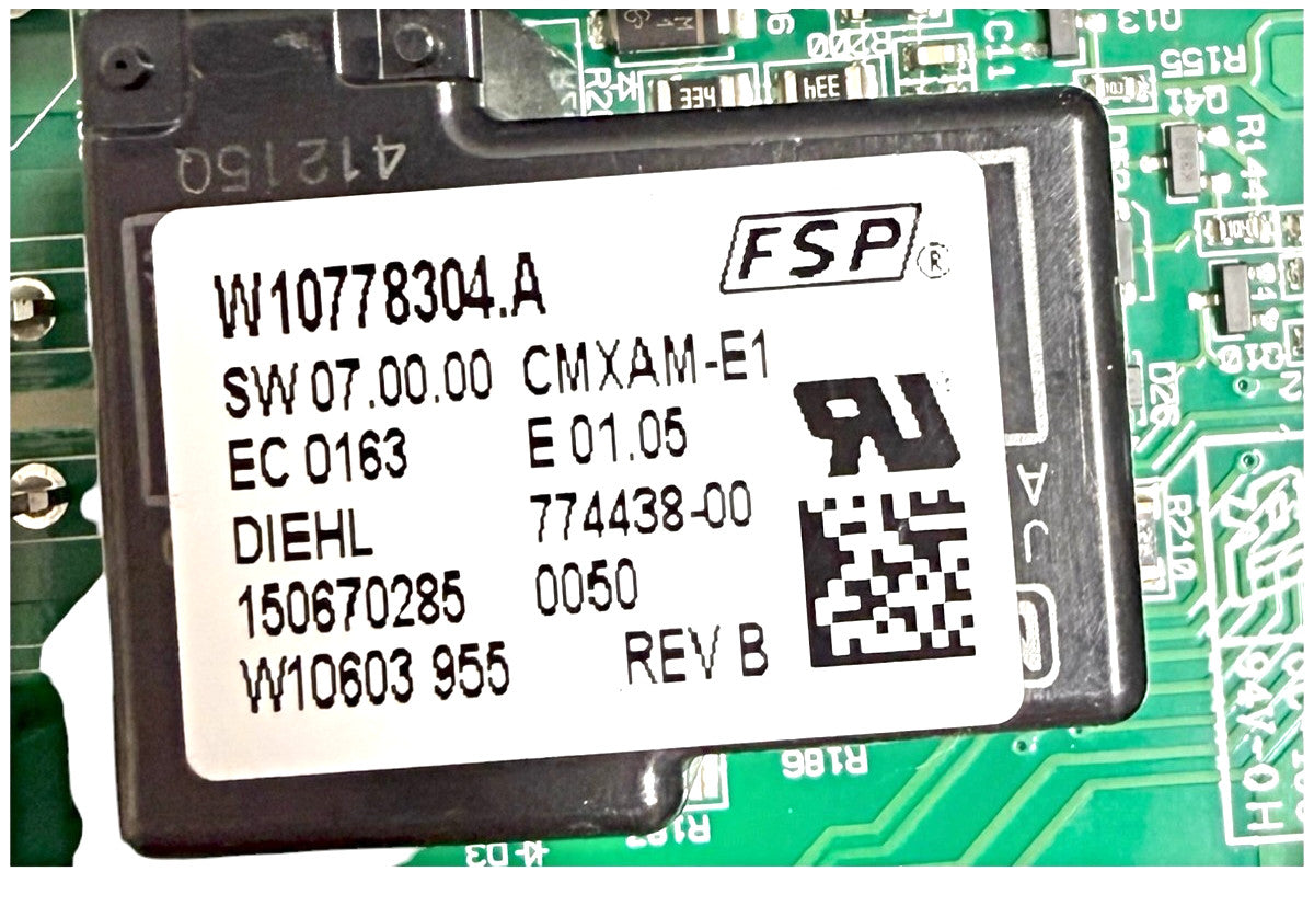 OEM Replacement for Whirlpool Range Control W10778304