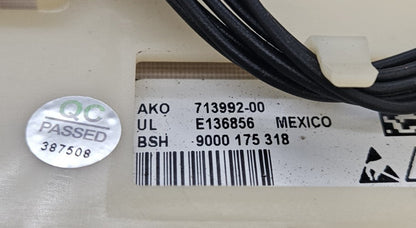 OEM Replacement for Bosch Dryer Control 9000175318