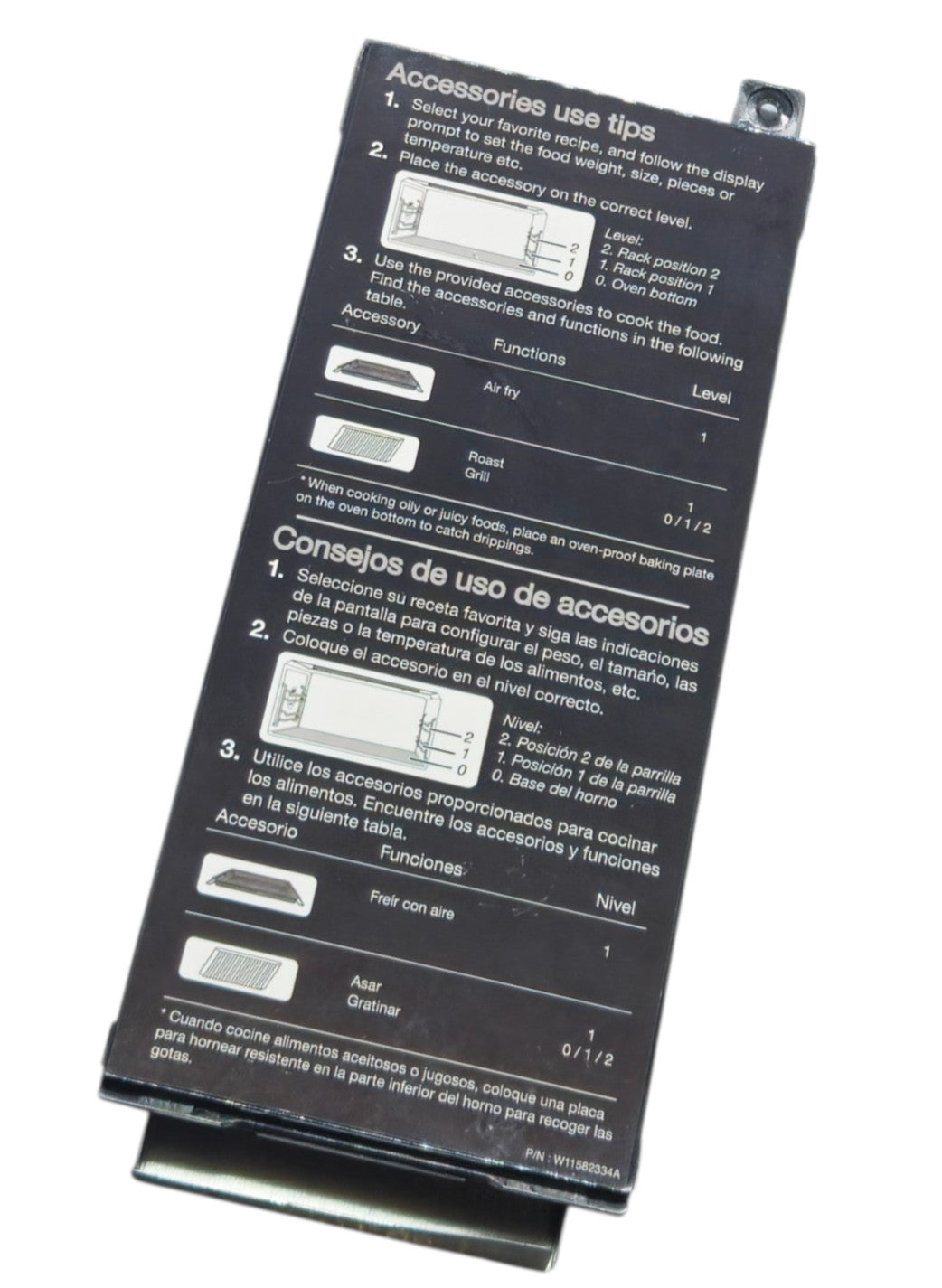 New OEM Replacement for Whirlpool Microwave Console W11731148