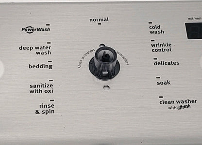 OEM Replacement for Whirlpool Washer Control Panel W11035070