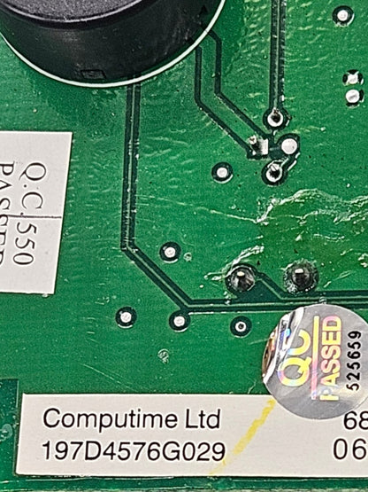 OEM Replacement for GE Refrigerator Control 197D4576G029