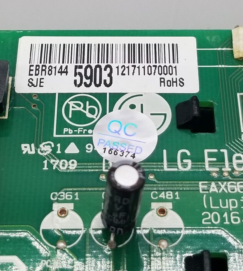 OEM Replacement for LG Range Control EBR81445903