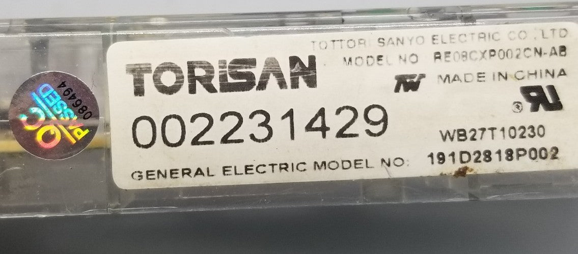 OEM Replacement for GE Oven Control Board 191D2818P002