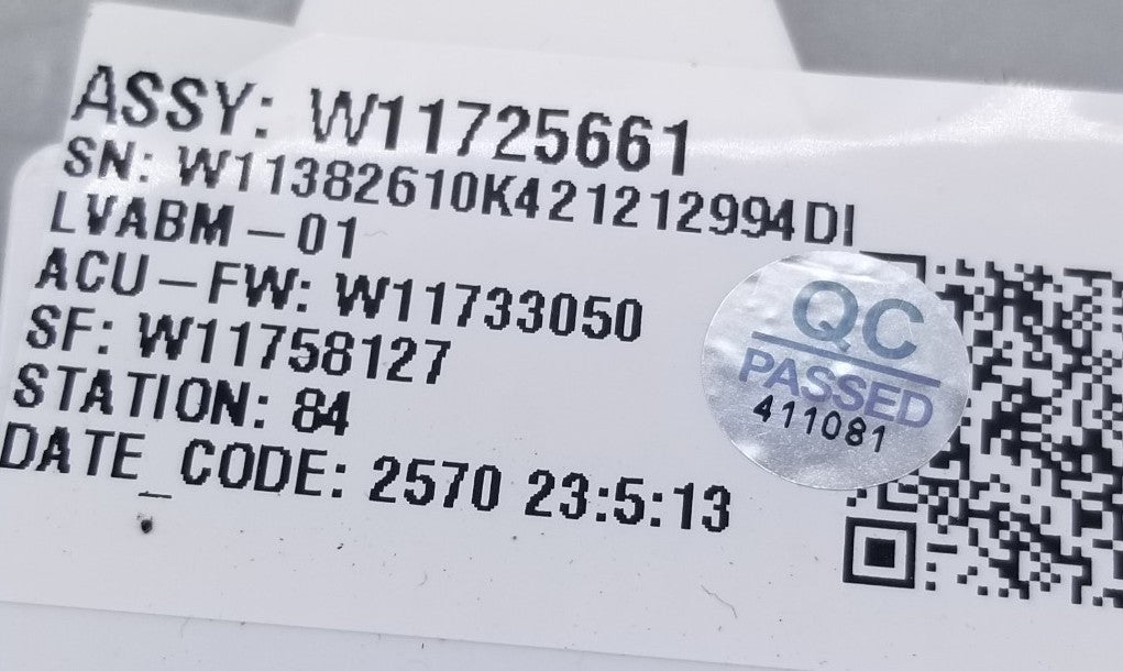 OEM Replacement for Whirlpool Washer Control W11725661