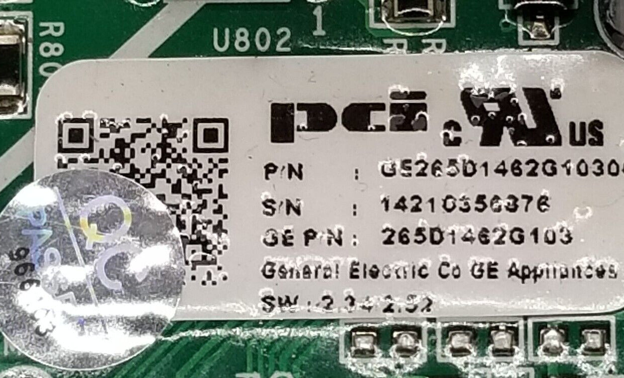 OEM Replacement for GE Dishwasher Control  265D1462G103