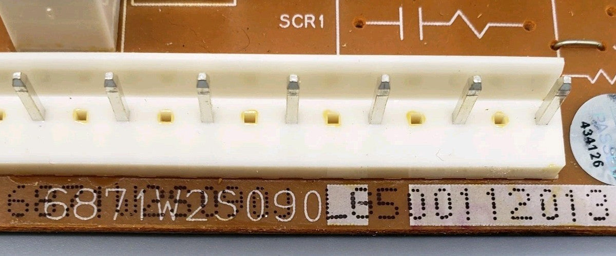 OEM Replacement for Whirlpool Microwave Control 6871W2S090