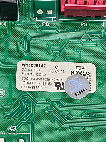 OEM Replacement for Whirlpool Range Control W11038147