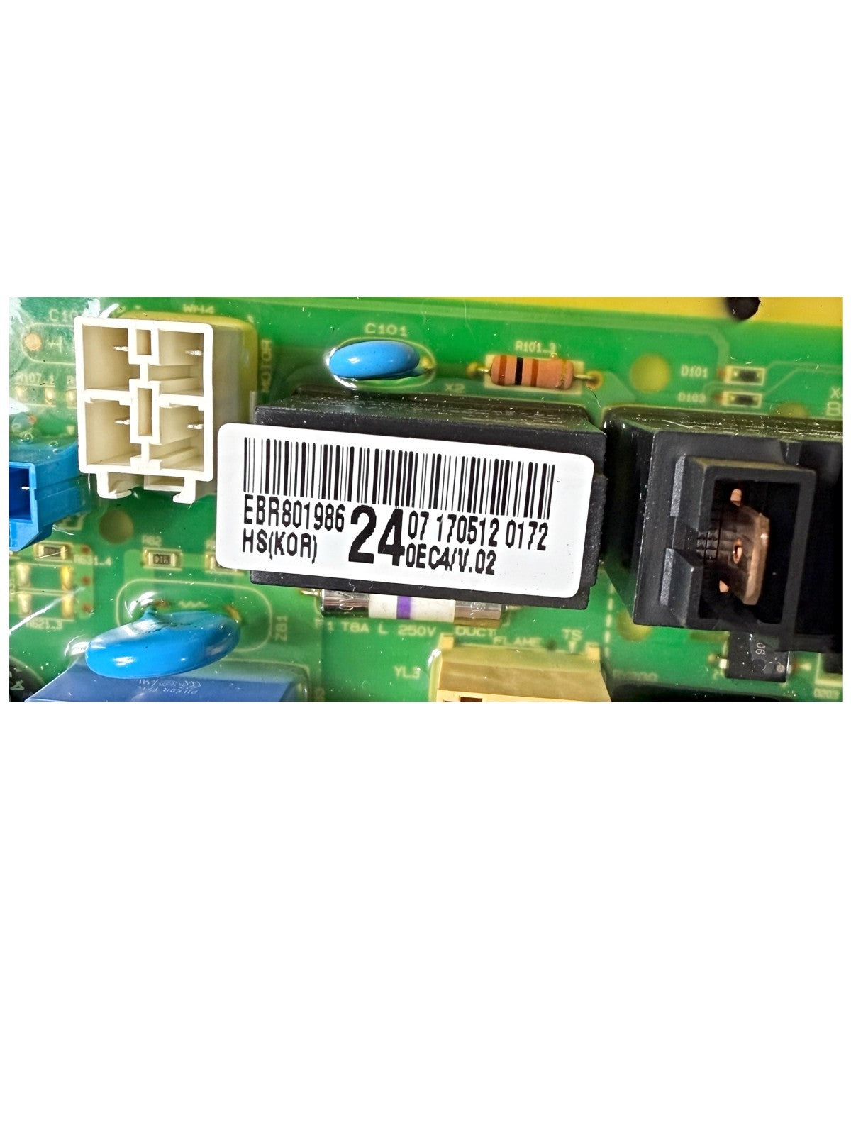 OEM Replacement for LG Dryer Control EBR80198624