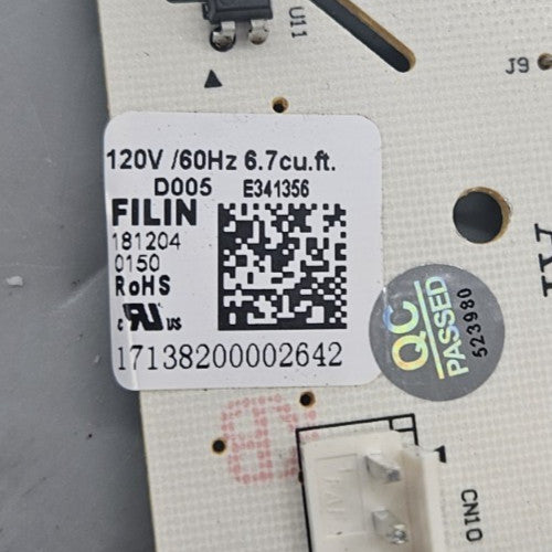 OEM Replacement for Insignia Dryer Control 17138200002642