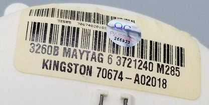 OEM Replacement for Maytag Washer Timer 6 3721240