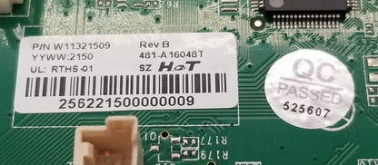 New OEM Replacement for Whirlpool Fridge Control Board W11321509