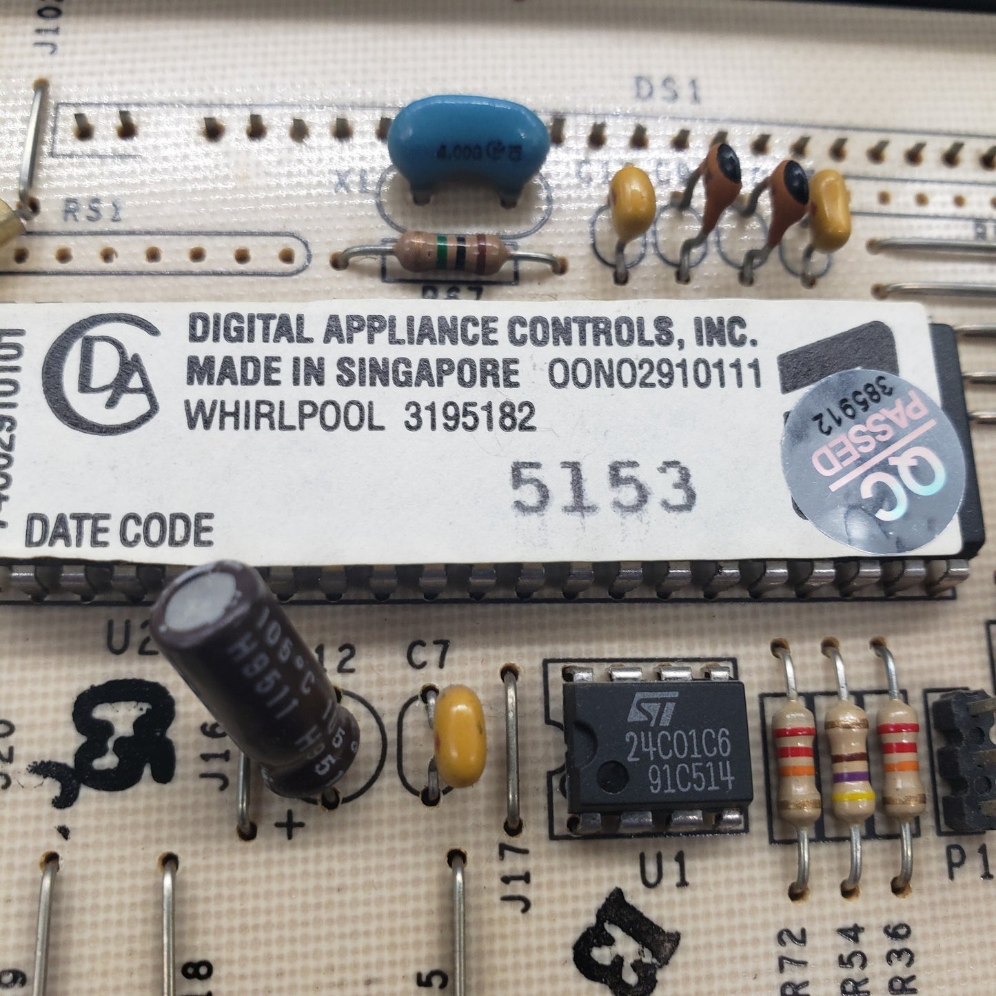 OEM Replacement for Whirlpool Oven Control  Board 3195182