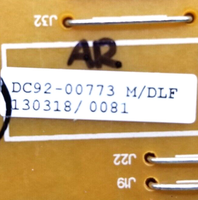Genuine OEM Replacement for Samsung Washer Control DC92-00773M