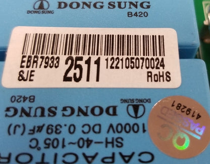 New OEM Replacement for LG Range Control Board EBR79332511 1- Yr