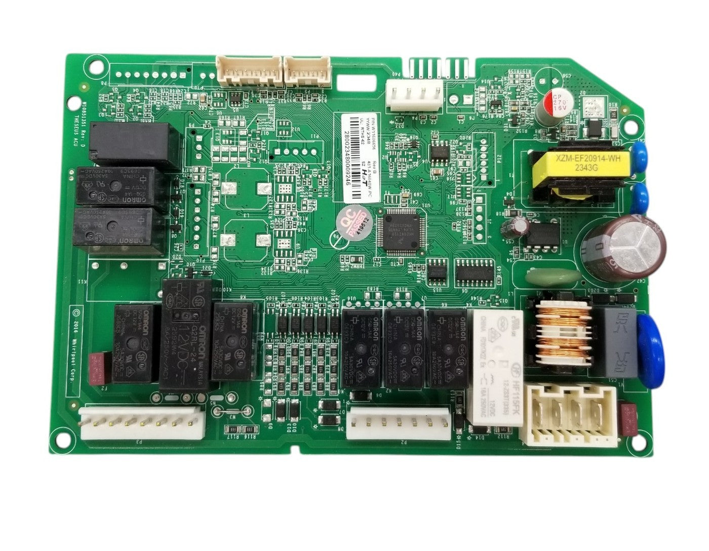 OEM Replacement for Whirlpool Fridge Control Board W11606656