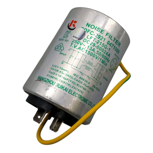 New OEM Replacement for Samsung Washer Noise Filter DC29-00024A