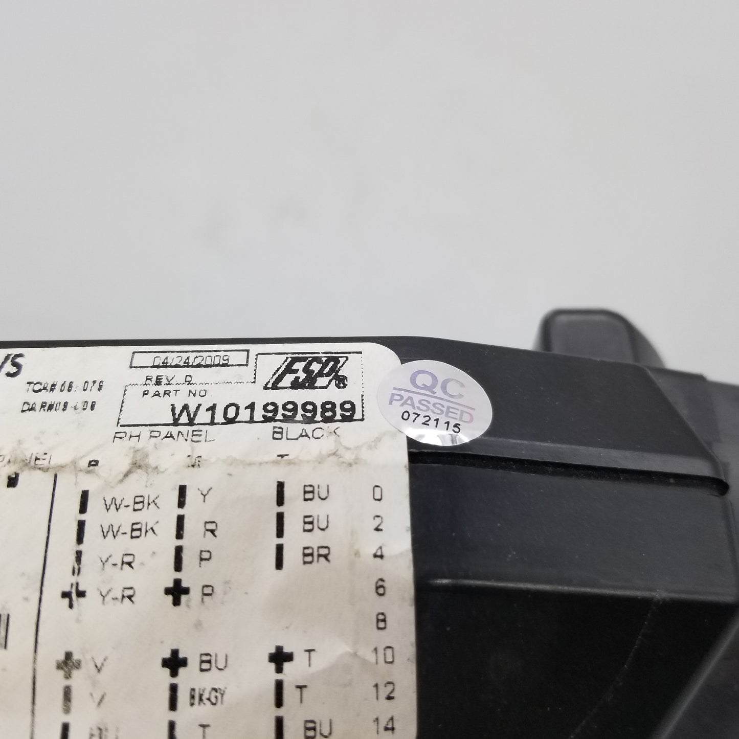 OEM Replacement for Whirlpool Washer Timer W10199989