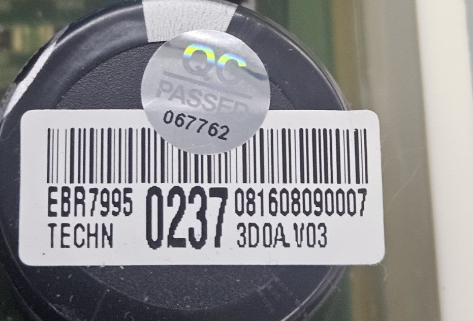 OEM Replacement for LG Washer Control EBR79950237