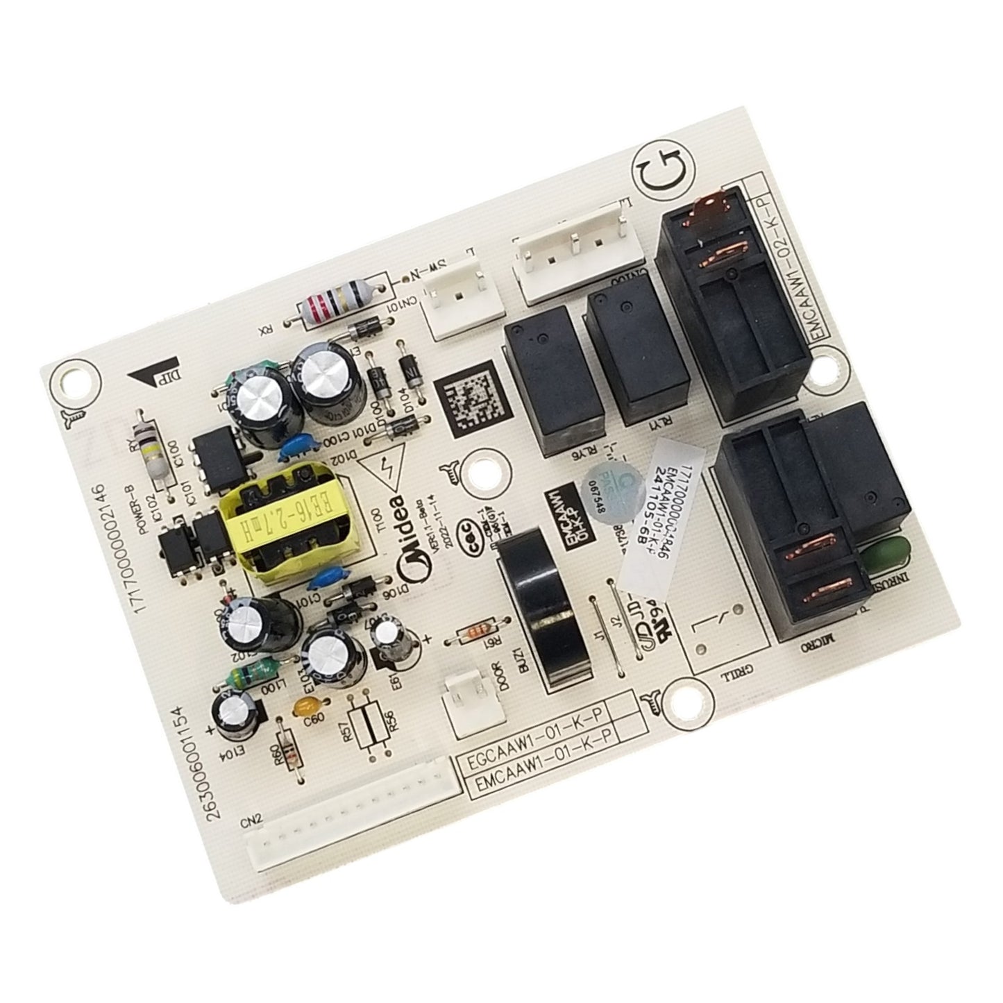 New OEM Replacement for Midea Microwave Control 17170000004846