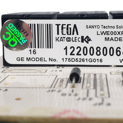 OEM Replacement for GE Washer Control 175D5261G016