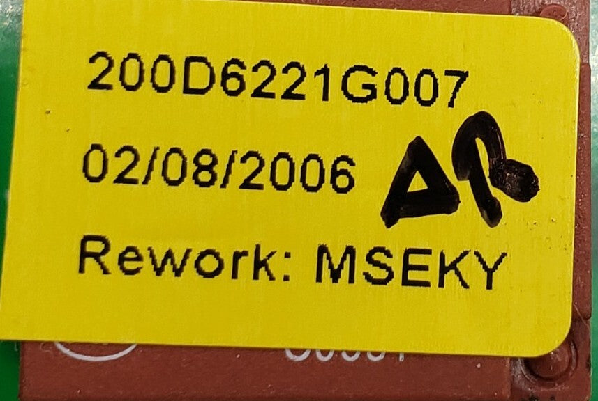 Genuine OEM Replacement for GE Refrigerator Control 200D6221G007