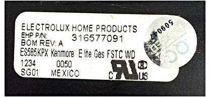 OEM Replacement for Frigidaire Range Control 316577091