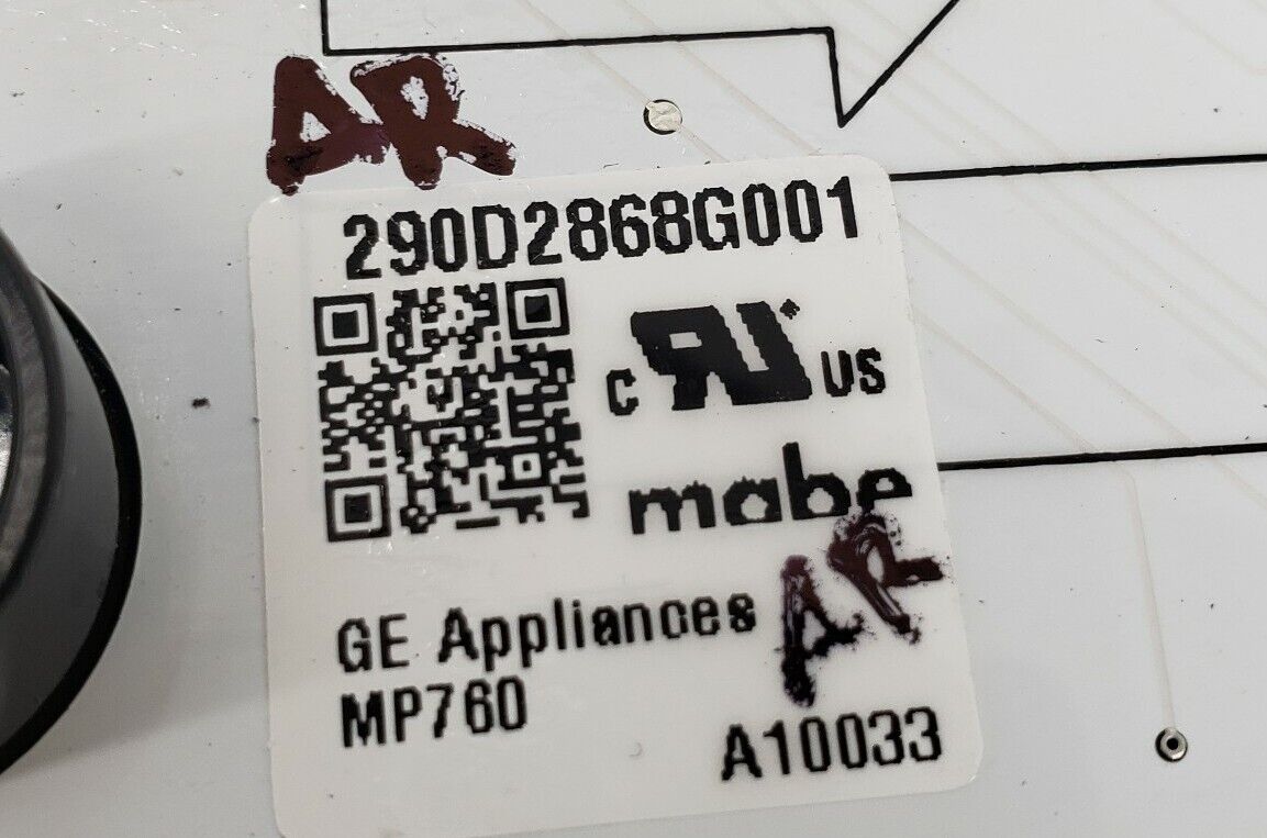 Genuine OEM Replacement for GE Washer Control 290D2868G001