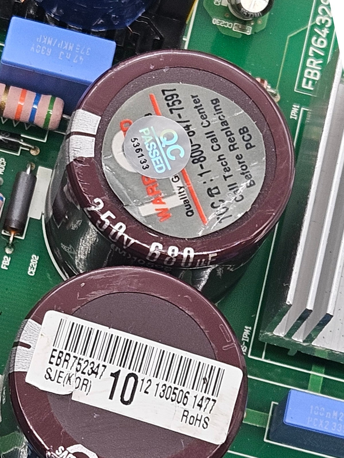 OEM Replacement for LG Fridge Control EBR75234710