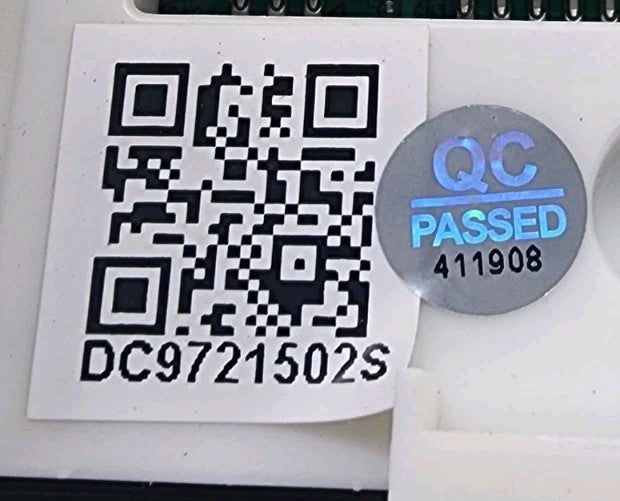 OEM Replacement for Samsung Dryer Control DC97-21502S