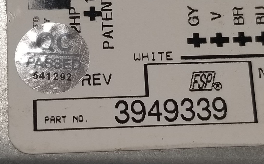 OEM Replacement for Whirlpool Washer Timer 3949339