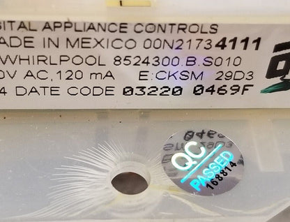 OEM Replacement for Whirlpool Oven Control  8524300