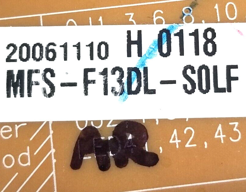 OEM Replacement for Samsung Dryer Control MFS-F13DL-S0LF