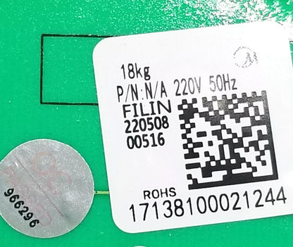OEM Replacement for Midea Washer Control 17138100021244