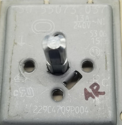 OEM Replacement for GE Range Infinite Switch's (4) 229C4709P004