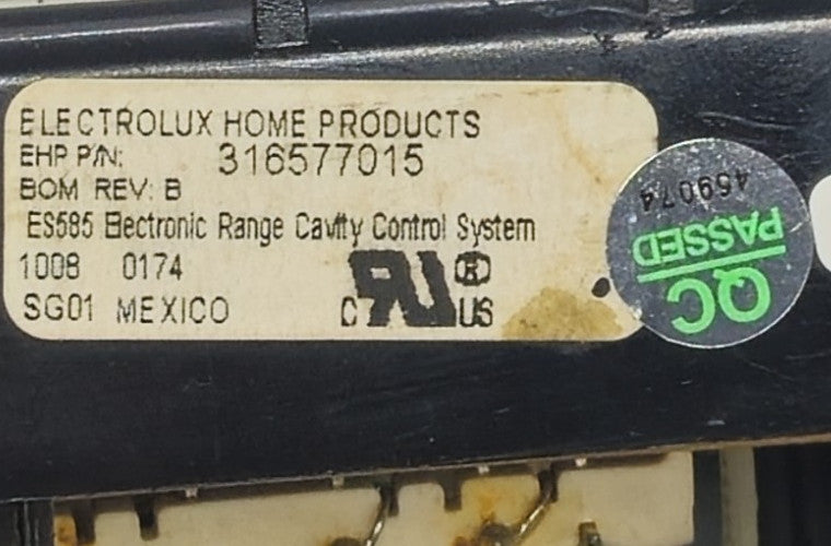 OEM Replacement for Kenmore Oven Control Board 316577015