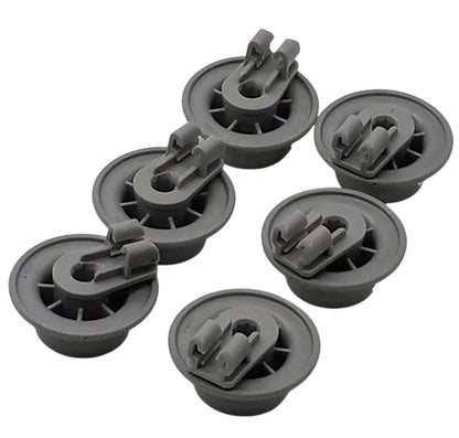 New OEM Replacement for Bosch Dishwasher Wheel 6 pk 10014040