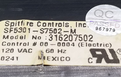 OEM Replacement for Kenmore Range Control  316207502