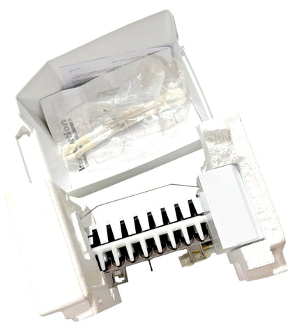 New Replacement for Whirlpool Fridge Icemaker Assembly W11529131 1Yr