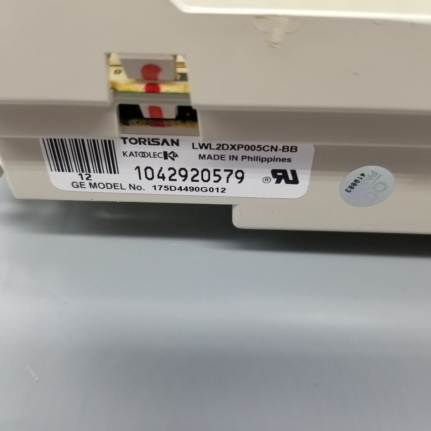 OEM Replacement for GE Washer Control Board 175D4490G012