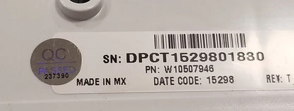 OEM Replacement for Whirlpool Dryer Control Panel W10507946