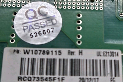 OEM Replacement for Whirlpool Fridge Control W10789115