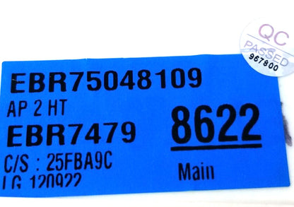 OEM Replacement for Kenmore Washer Control  EBR74798622