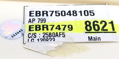 OEM Replacement for LG Washer Control EBR74798621