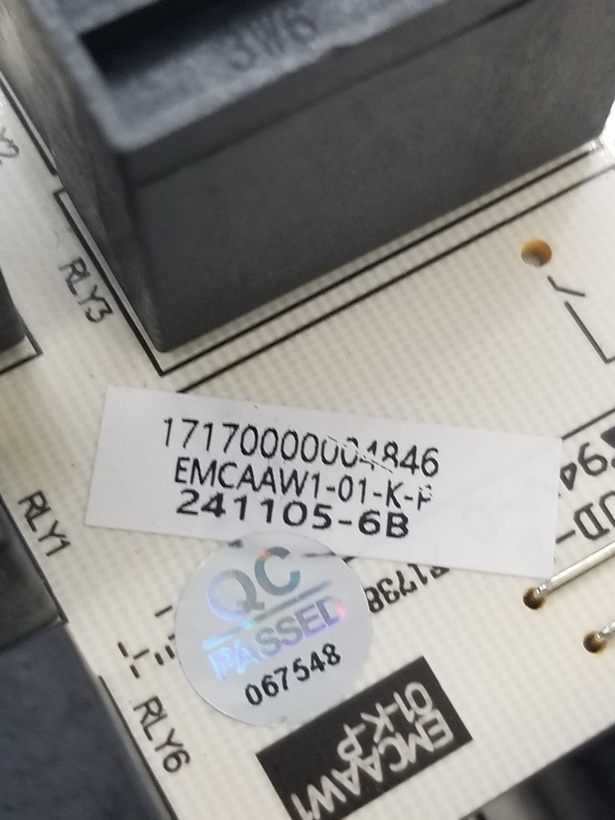 New OEM Replacement for Midea Microwave Control 17170000004846