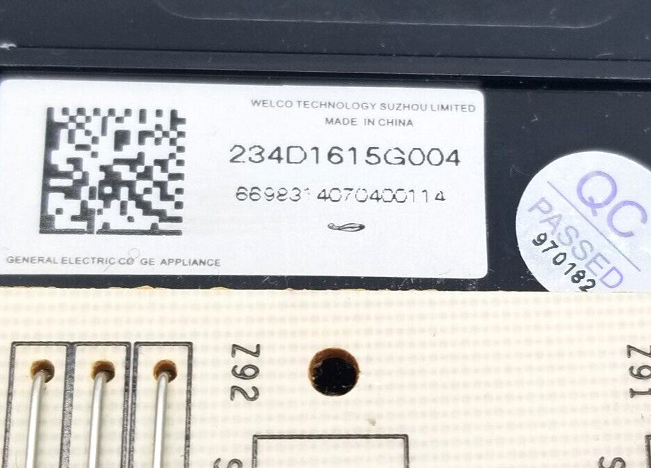 OEM Replacement for GE Washer Control Board 234D1615G004